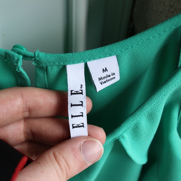 Sea Green Ruffle Tank - Picture 5 of 7